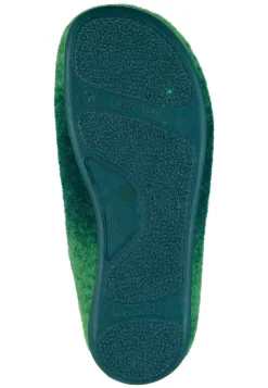 Damen Die moderne Hausfrau NERPIO HOME Hausschuhe hellgrün