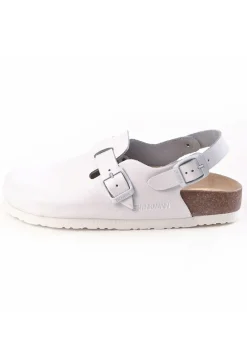 Herren Die moderne Hausfrau NERPIO SLING Clogs weiß
