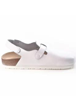 Herren Die moderne Hausfrau NERPIO SLING Clogs weiß