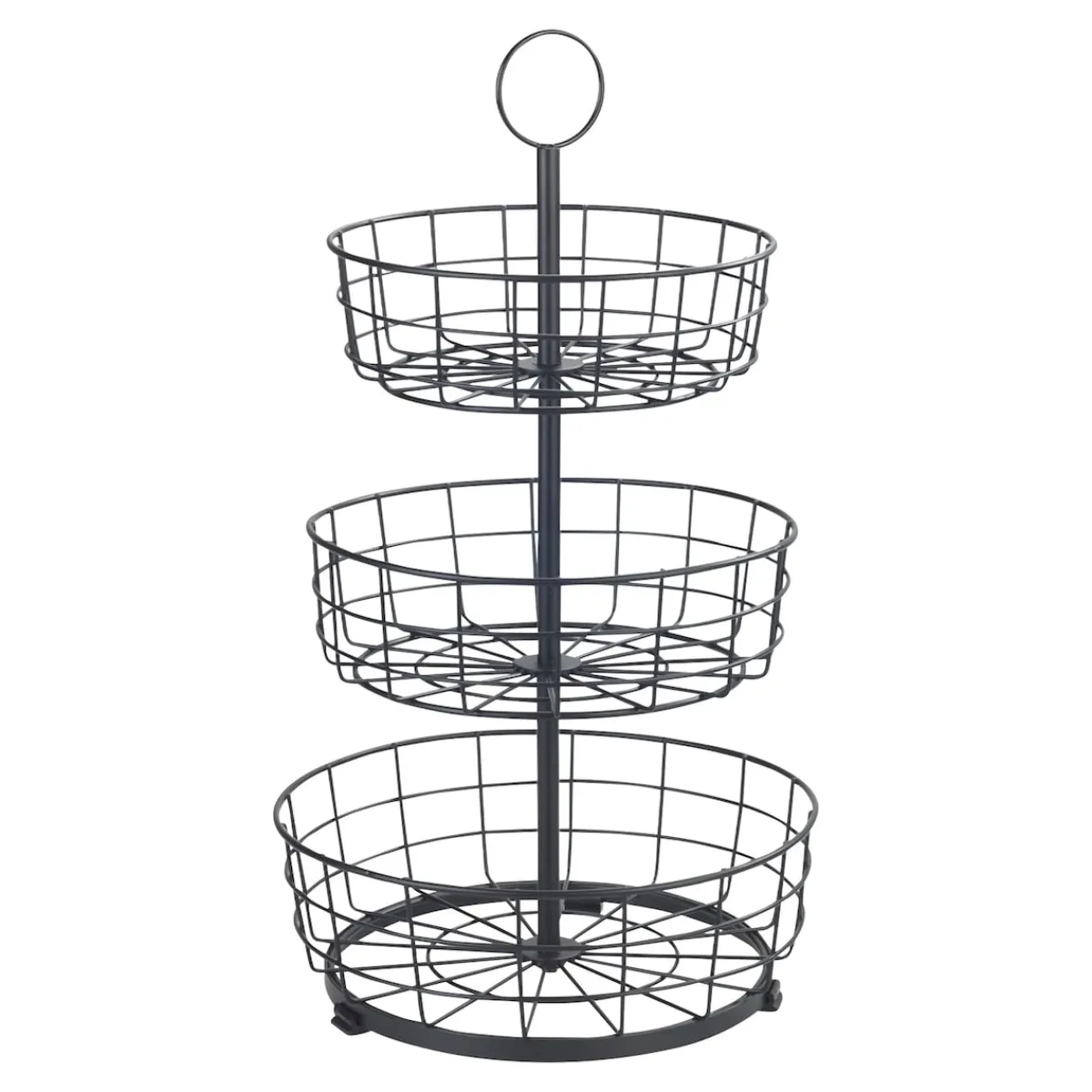 Die moderne Hausfrau Obst-Etagere „3-fach“