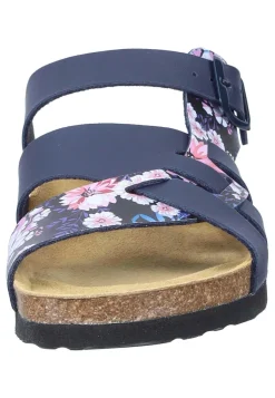 Damen Die moderne Hausfrau OLIVA Pantoletten blau