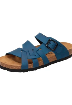 Damen Die moderne Hausfrau OLIVA Pantoletten blau