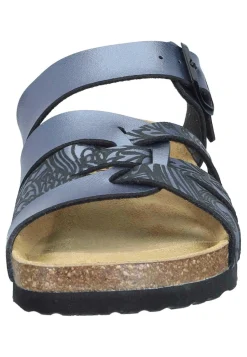 Damen Die moderne Hausfrau OLIVA Pantoletten grau