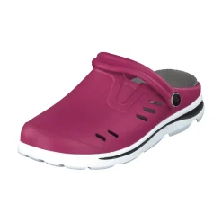 Herren Die moderne Hausfrau Ortho Clog rot