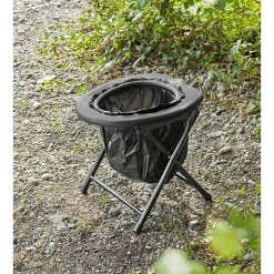 Die moderne Hausfrau Outdoor-Toilette