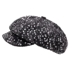 Damen Die moderne Hausfrau Pailletten-Schildmütze „Gloria“