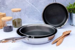 Die moderne Hausfrau Palatschinkenpfanne, Edelstahl Hestia 1 x Pfanne