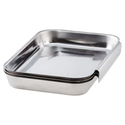 Die moderne Hausfrau Panier-Set Edelstahl, 3 Stück