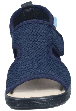 Damen Die moderne Hausfrau Pantoletten blau