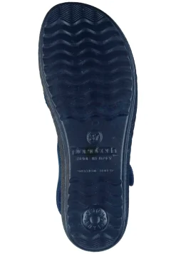 Damen Die moderne Hausfrau Pantoletten blau