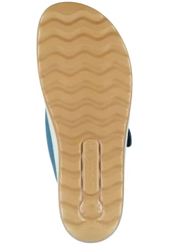 Damen Die moderne Hausfrau Pantoletten blau