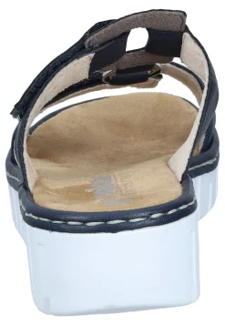 Damen Die moderne Hausfrau Pantoletten blau