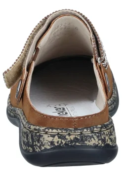 Damen Die moderne Hausfrau Pantoletten braun