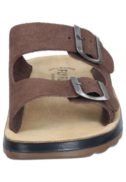 Herren Die moderne Hausfrau Pantoletten braun