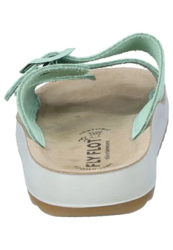 Damen Die moderne Hausfrau Pantoletten grün