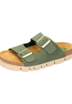 Damen Die moderne Hausfrau Pantoletten grün