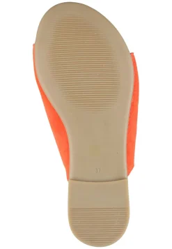 Damen Die moderne Hausfrau Pantoletten orange