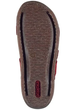 Damen Die moderne Hausfrau Pantoletten rot