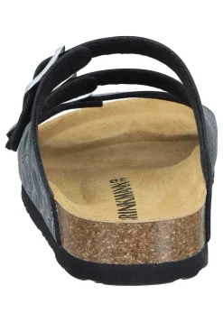 Damen Die moderne Hausfrau Pantoletten schwarz