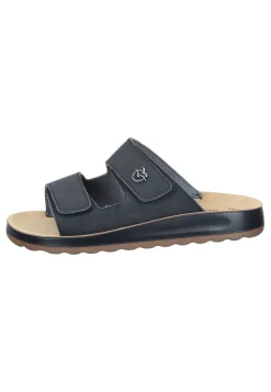 Herren Die moderne Hausfrau Pantoletten schwarz