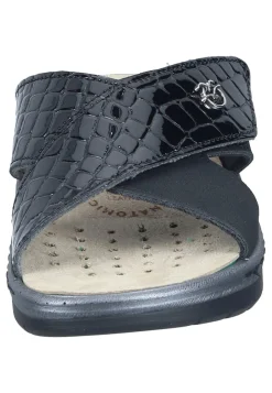 Damen Die moderne Hausfrau Pantoletten schwarz