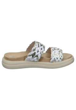 Damen Die moderne Hausfrau Pantoletten weiß