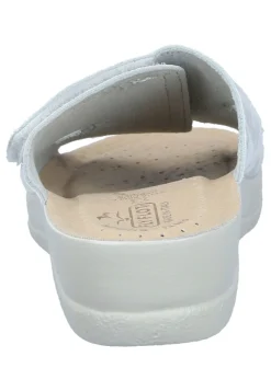 Damen Die moderne Hausfrau Pantoletten weiß