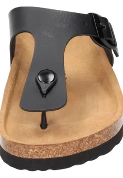 Damen Die moderne Hausfrau PEGO Pantoletten schwarz