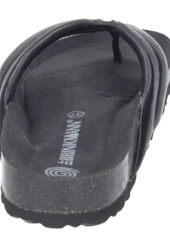 Damen Die moderne Hausfrau PEGO Pantoletten schwarz