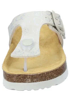 Damen Die moderne Hausfrau PEGO KIDS Zehentrenner hellgel