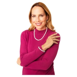 Damen Die moderne Hausfrau Perlen-Halskette