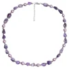 Damen Die moderne Hausfrau Perlen-Halskette "Amethyst"
