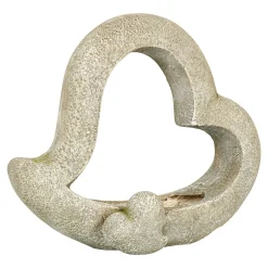 Die moderne Hausfrau Pflanzschale "Doppelherz"