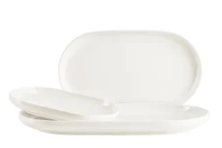 Die moderne Hausfrau Plattenset, Porzellan Taya