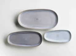 Die moderne Hausfrau Plattenset, Steinzeug Elea Flieder