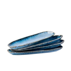 Die moderne Hausfrau Platten-Set, Steinzeug Wilde Schlucht