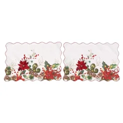 Die moderne Hausfrau Platzset „Weihnachtszauber“, 2 Stück