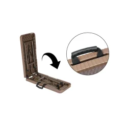 Die moderne Hausfrau Platzspar-Klappbank