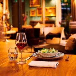 Die moderne Hausfrau Platzteller-Set, Steinzeug Iberico Blue 4 x Platzteller