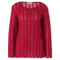 Damen Die moderne Hausfrau Pullover "Marta", mit Spitzenmuster