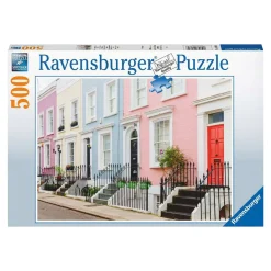 Die moderne Hausfrau Puzzle "Bunte Stadthäuser in London", 500 Teile