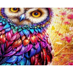 Die moderne Hausfrau Puzzle „Eule“ 2000 Teile