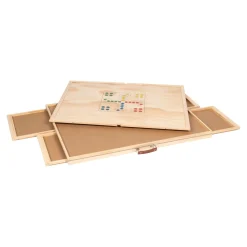 Die moderne Hausfrau Puzzletisch mit 4 Schubladen, drehbar inkl. Abdeckung 1500 Teile