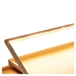 Die moderne Hausfrau Puzzletisch mit Spielbrett-Deckel + LED-Licht für 500 Teile