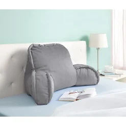 Die moderne Hausfrau Rückenkissen grau