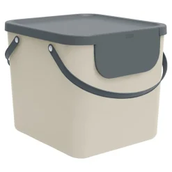 Die moderne Hausfrau Recycling Müllsystem "ALBULA", 40 l beige