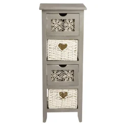 Die moderne Hausfrau Regal "Romantisch" 30x78x25 cm