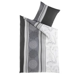 Die moderne Hausfrau Renforcé-Bettwäsche, 2-teilig, 135x200 cm Viola