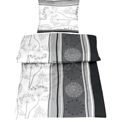 Die moderne Hausfrau Renforcé-Bettwäsche, 2-teilig, 135x200 cm Viola