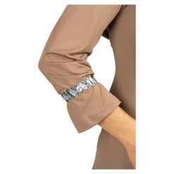 Damen Die moderne Hausfrau Ärmelraffer „Perlmutt-Optik“, 2 Stück